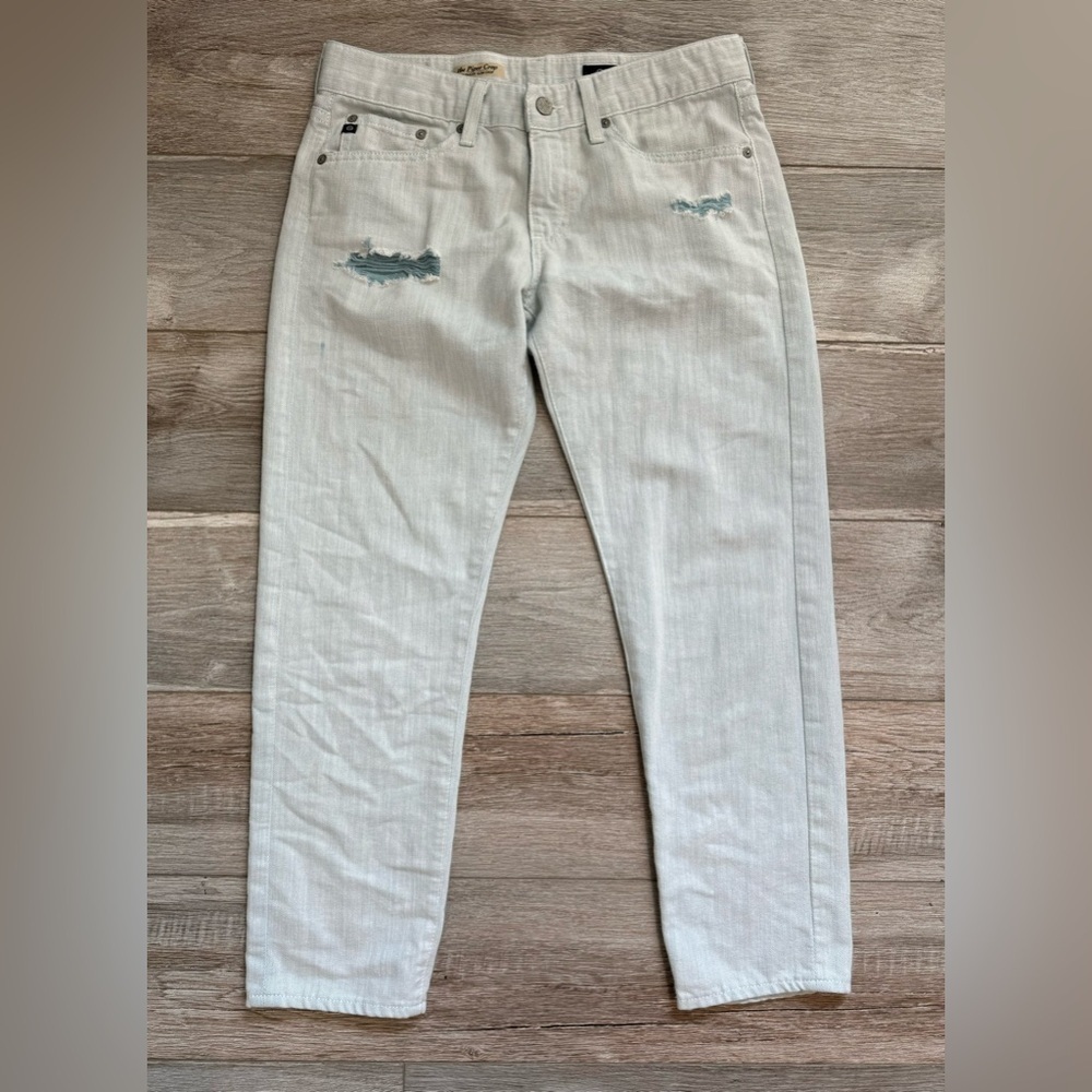AG Adriano Goldschmied~ Women' s The Piper Crop Slouchy Slim Crop distressed 27R